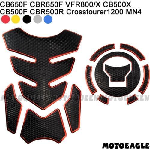 3D Motorcycle Gas Fuel Oil Tank Pad protector Decals Stickers for Honda CB650F CBR650F VFR800X VFR800 CBR500R CB500X CB500F MN4