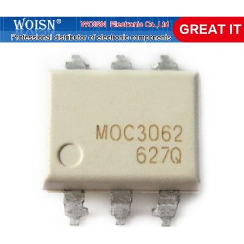 5pcs/lot MOC3062 SMD-6 new original In Stock