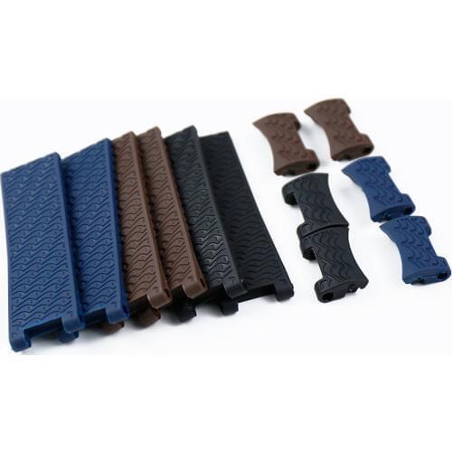 Watch accessories 22-20 mm outdoor sports waterproof rubber strap men for Athens Ulysses Nadine watch with women watch band