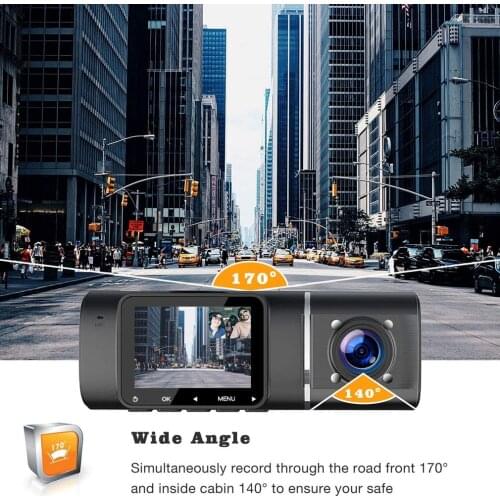 New High Definition 1.5 Inch Screen Driving Recorder Gravity Sensor Automatic Video Recording Multi-function Driving Recorder