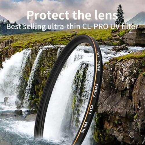 Free shipping camera uv lens 72 77 82 67mm protective lens ultra-thin multi-layer coating suitable for Canon Nikon Sony Fuji Tam