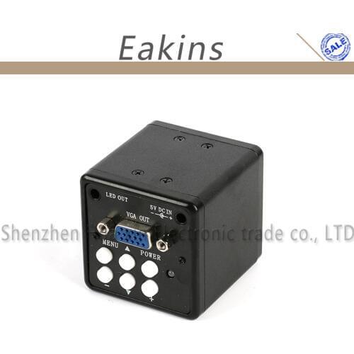 2.0MP VGA HD Digital C-mount Video Microscope Camera Magnifier For Iphone PCB Maintain Lab Industry Industrial Inspection