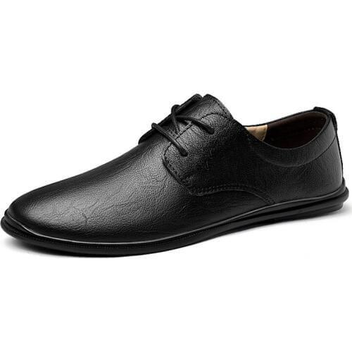 DawnDark Men's Leather Sneakers