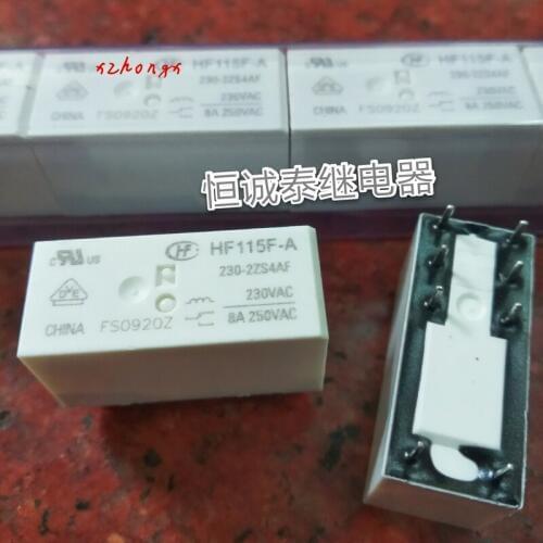 HF115F-A230-2ZS4AF230VAC8 or JQX-115F