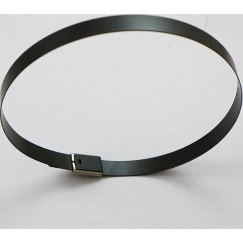 4.6x800 to 7.9X350 Multi-Purpose Metal Zip Ties Stainless Steel twist black cable Ties Locking Metal Zip-Exhaust Wrap Coated