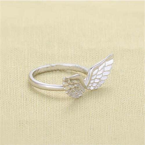 Fashion ring wings angel wings rings -color rings for women and color