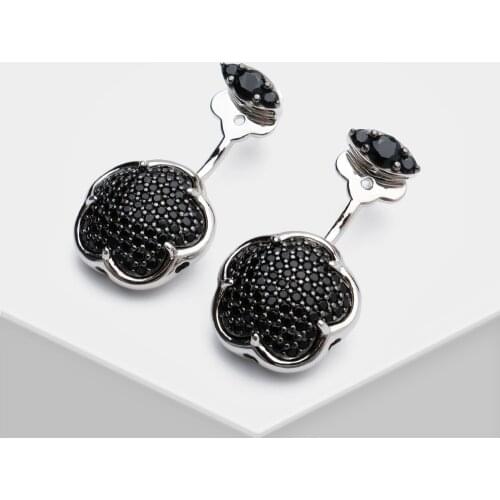 Amorita boutique 925 Flower design fashion drop earrings