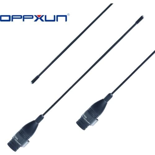 OPPXUN For Yaesu Na666 144/430mhz UHF VHF Dual Band Handheld Ham Radio Antenna Sma Male Connector
