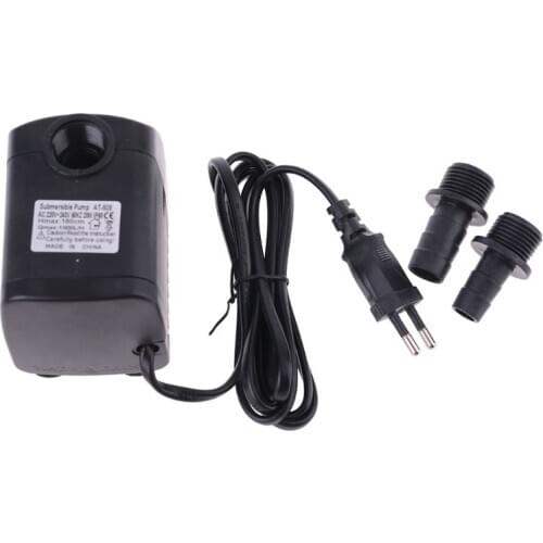 220V 20W 1000L/H Brushless Submersible Fountain Water Pump Submersible Pump Aquarium Pro Water Pump EU Plug