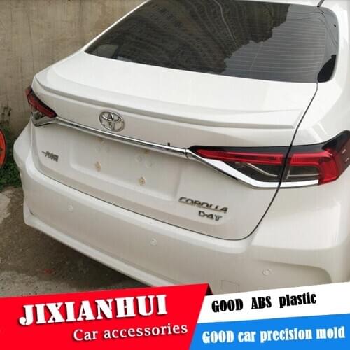 For Toyota Corolla Spoiler 2020-2021 Corolla ex Spoiler NF ABS plastic Material Car Rear Wing Color Rear Spoiler