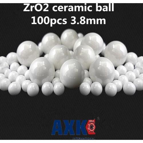 2019 Top Fashion Rushed Thrust Bearing 100pcs 3.8mm Zro2 Ceramic Balls Zirconia Used In Bearing/pump/linear Slider/valvs G5