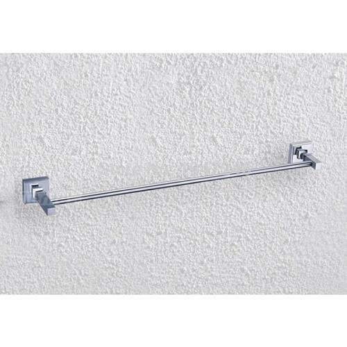 Includes Easy Modern Square Solid Stainless Steel Bathroom Towel Rack Holder Single Wall Mounted Towel Bars