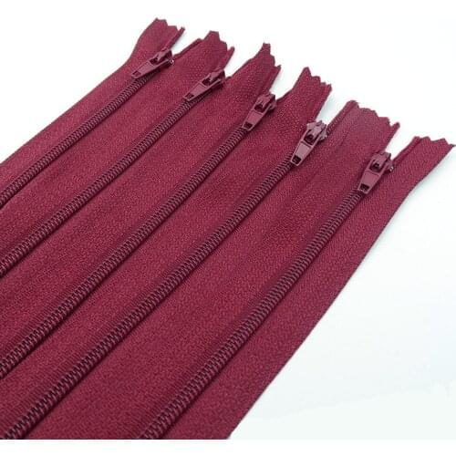 50Pcs 3# (8 Inches) 20CM Closed Nylon Coil Zipper Closed Ocket For Quilt Cover Tent Pillowcase Clothing
