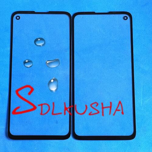 10Pcs Front Outer Screen Glass Lens Replacement Touch Screen LCD Cover For Motorola Moto G Stylus XT2043