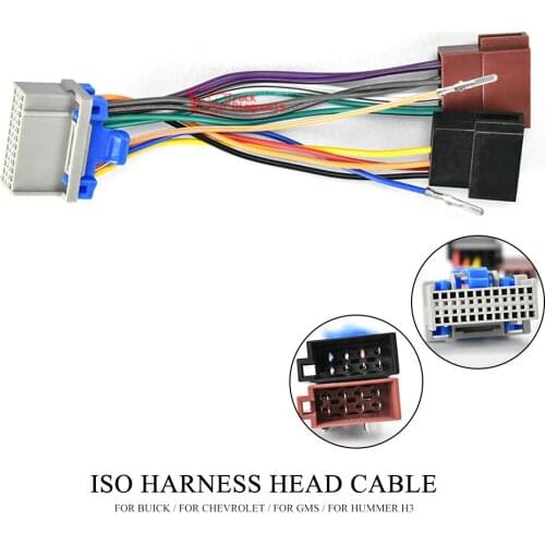 12-142 ISO standard HARNESS FOR BUICK CHEVROLET GMS HUMMER H3 2006-2010 PONTIAC