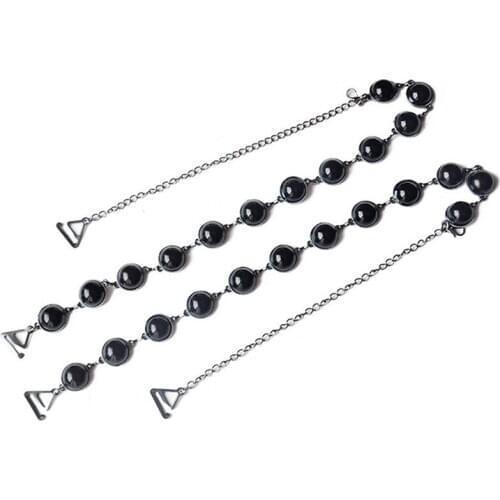 20 pairs/ lot Free Shipping Drilling Pearl Underwear Adjustment Bra Invisible Shoulder Strap For Women