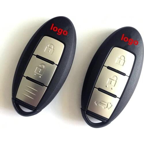 3 Buttons Car Keyless Go Smart Remote Key 433Mhz with 4A Chip for Nissan Murano Z51 Z52 Keyless Intelligent Smart Remote Key