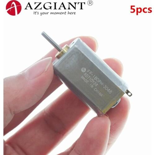 5pcs original new FF-180PH-3048 High Speed Large Torque Motor DC 3V-6V Metal Brush Electric Motor for Electric Shaver DIY Parts