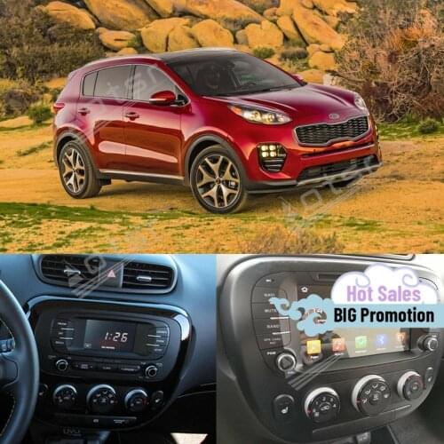 Carplay Multimedia Car Stereo Android 10.0 Player For Kia SOUL 2014 2015 2016 2017 GPS Navigation Radio 2 Din Receiver Head Unit