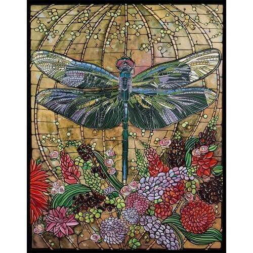 Dragonfly Diamond Embroidery animal Diy Diamond Painting Cross Stitch Diamond Mosaic Square Rhinestones Needlework