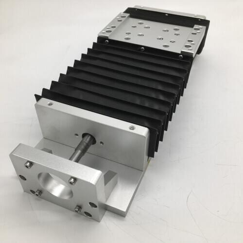800MM Stroke CNC Heavy Load XYZ Electric Sliding Table & Dust cover Precision Milling SFU1605 C7 Ball Screw SBR Linear Guide