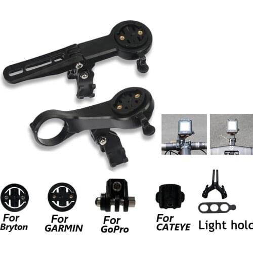 TOSEEK MTB Bicycle GPS computer bracket Super light road bike bell Bicycle camera bracket adjustable installation Bicycle parts