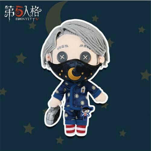 New anime Identity V Survivor Aesop Carl Embalmer Plush Skin Doll Clothes Toy Cosplay Sa