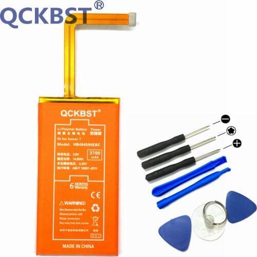 New HB494590EBC 3700mAh Lithium Battery & Repair Tools for Huawei Honor 7 G620 G628 Phone + Tracking Code