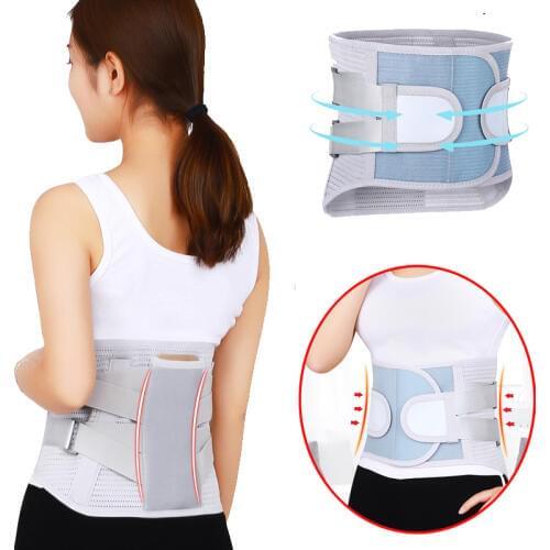 Orthotics Belts Adjustable Double Pull Belts Posture Corrector Brace Lower Back Lumbar Support Belt Corset Plus Size For Health