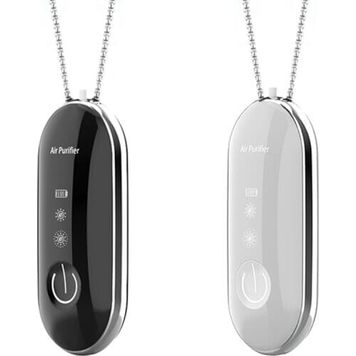 Simplicity Personal Wearable Mini Portable Car Oxygen Bar Negative Ion Generator Hanging Neck Air Purifier