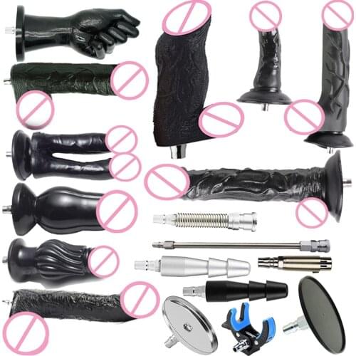 FREDORCH 28 Types Noiseless Premium Sex machine Attachment VAC-U-Lock Dildos Suction Cup Sex Love machine for woman Sex products