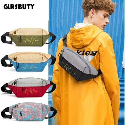 Banana Bag for Women Belt Fanny Pack Waist Sling Crossbody Pouch with Earphone Hole Waterproof Wallet Card Phone Holder for Men