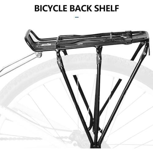 Bike Rack Bicycle Luggage Carrier Trunk Cargo Rear Rack Shelf Cycling Holder Stand Support Mount for 24 26 28 inch MTB Road Bike