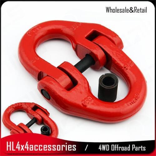 Rope Hook Hammerlock zinc finish 3.15 Ton Chain Connecting Link for Winch Cable Hammer Lock 4x4 winch Accessories Offroad
