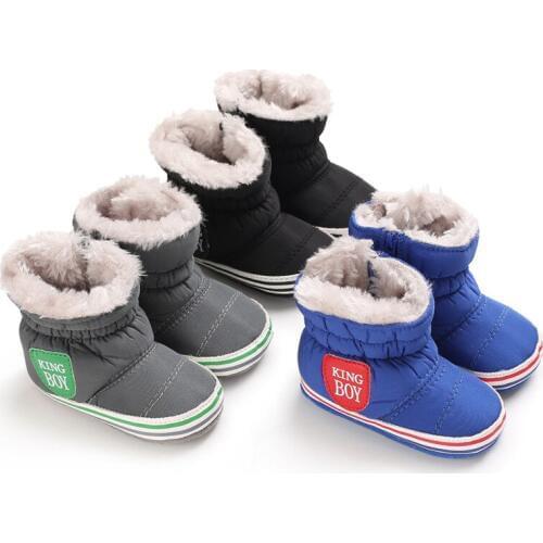 0-1 year old baby mens boots baby boots soft-soled shoes canvas shoes