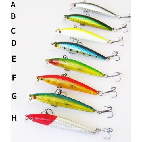 1PCS 8.5cm/8g hot professional quality fishing lure wobblers minnow crank crank bait excellent painting