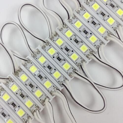 100pcs/lot DC12V LED Module 4040 2LED Waterproof LED Sign Super Bright Lighting Cool White color mini led strips for backlight