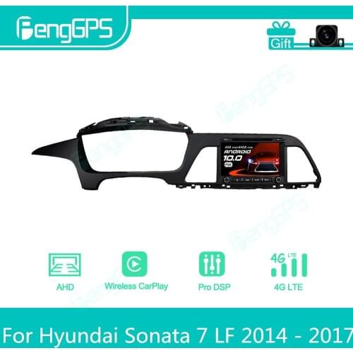 For Hyundai Sonata 7 LF 2014 - 2017 Android Car Radio Stereo Multimedia DVD Player 2 Din Autoradio GPS Navigation PX6 Unit