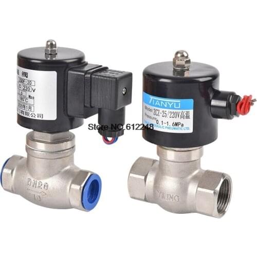ZCZ ZQDF Electromagnetic Valve High Pressure Steam Solenoid Valve Normally Closed The Guide Piston high-temperature Steam