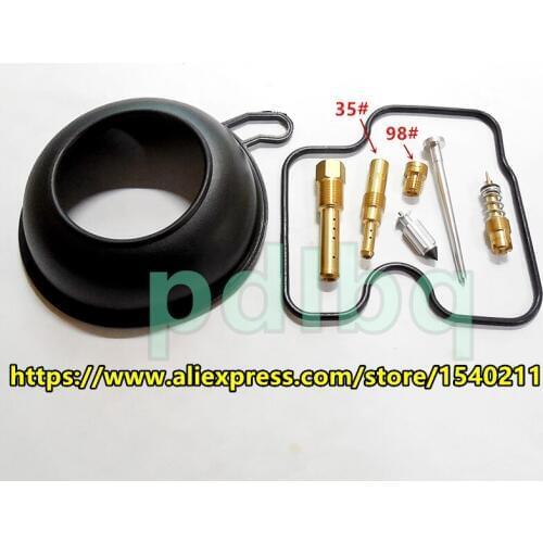 4 sets/pack )HMHonda four-cylinder motorcycle CB400SF VTEC carburetor repair kit Kit Configure the gasket and vacuum diaphragm