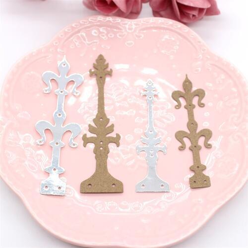 KSCRAFT Vintage Hinges Metal Cutting Dies Stencils for Scrapbooking/photo album Decorative Embossing Paper Card