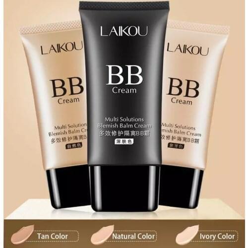 LAIKOU BB Cream Brighten Skin Colour Blemish Spot Cream Fast Concealer Oil Control Waterproof Without Blocking 50ml Cosmetic