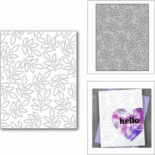2020 New Thanksgiving Leaves Stencil Metal Cutting Dies for DIY Scrapbooking and Card Making Background Embossing Craft No Stamp