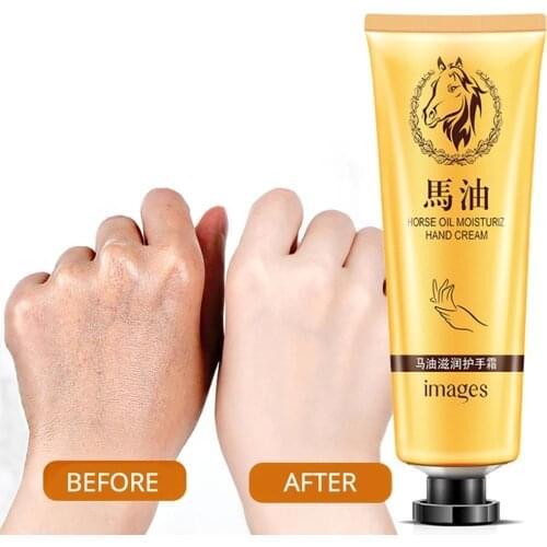 NEW 30g Winter Anti-crack Hand Cream Horse Oil Repair Anti-Aging Whitening Hand lotion Nourishing Hand Care Cream TSLM2