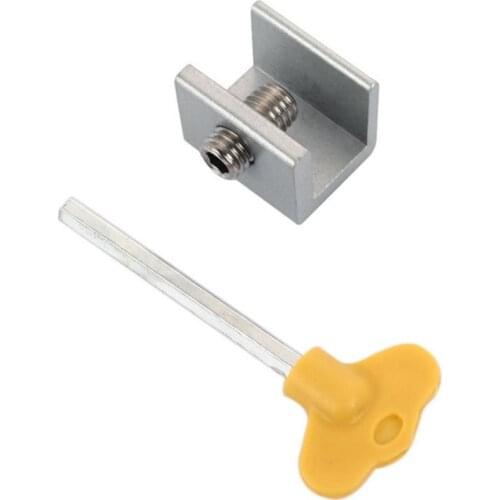 Household Improvement Hardware Window Security Key Lock Sliding Doors Windows Restrictor Child Safety Anti-theft Door Lock Stop