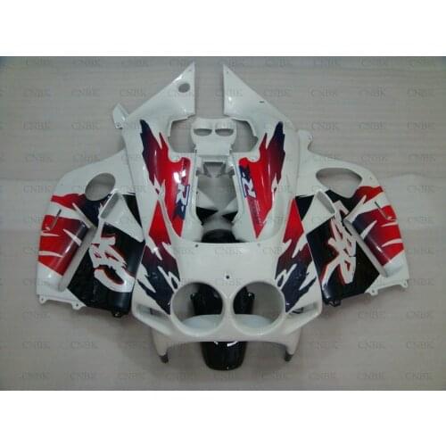Bodywork for CBR 250 RR 88 CBR250 RR Fairings 89 CBR250 RR Fairing Kits 1988 - 1989 MC19 Black White