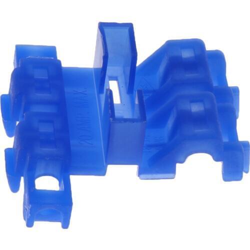 Plug And Play 5 Pieces Auto-stripping Inline ATC Fuse Lock 20A