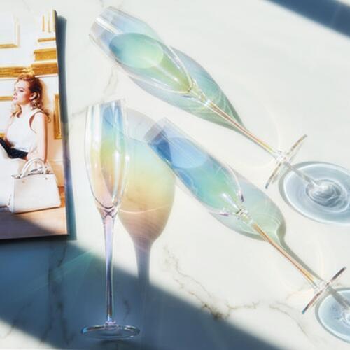 Champagne Transparent Crystal Glass Cup Beer Whiskey Wine Cup Vodka Bar Club Party Wedding Household Red Wine Cocktail Glass