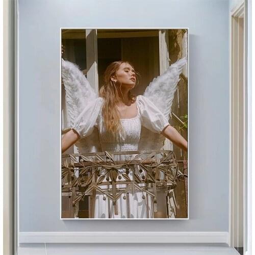 Silk Cloth Wall Poster Gabriella Brooks Art Home Decoration Gift