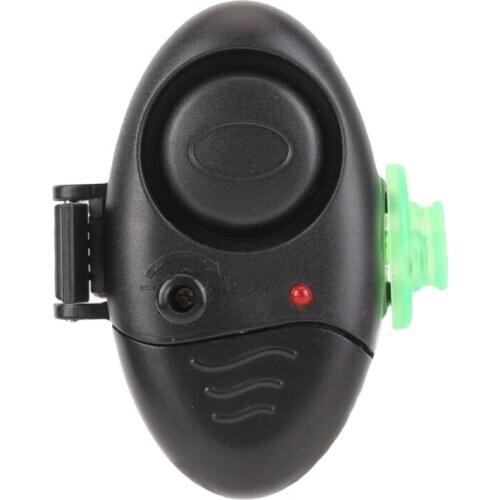 LED Fishing Bite Alarm Adjustable Electronic Buzzer Sound Controllable On Fishing Rod Loud Siren Daytime Night Lndicator